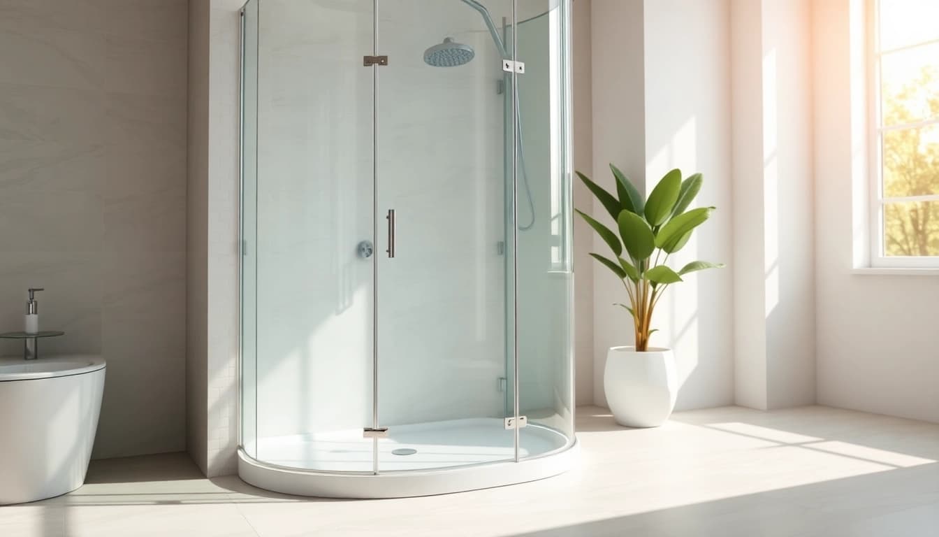 Gestalten Sie Ihr Badezimmer mit der eleganten sonni Duschkabine in modernem Design.