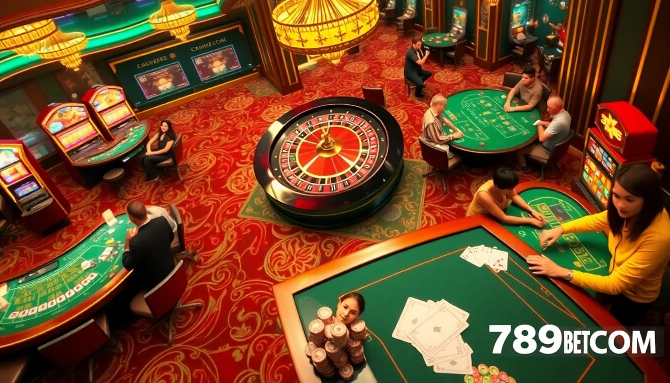 Experience high-stakes excitement at 789BET.COM with vibrant casino games and thrilling betting action.