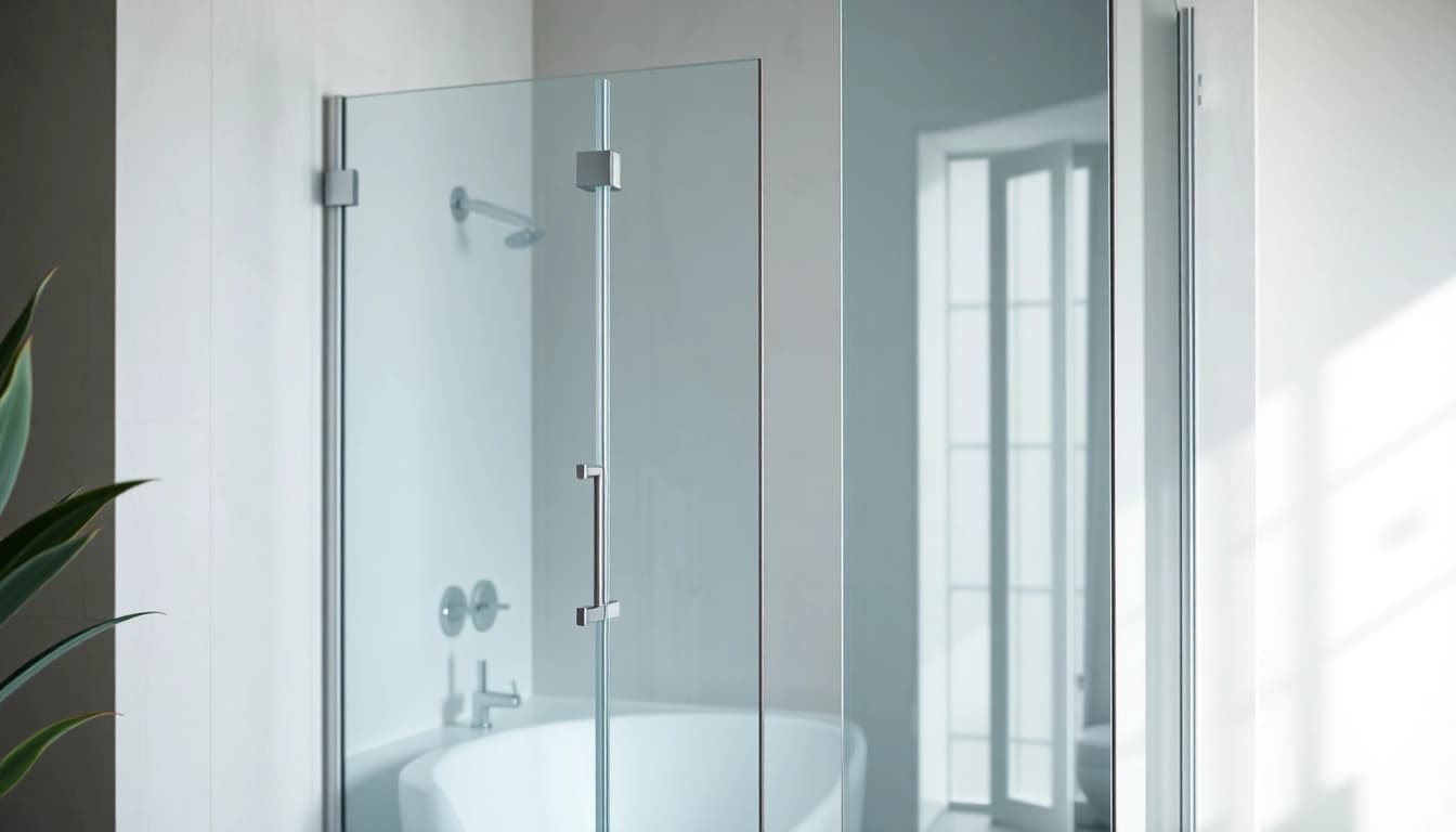 Erleben Sie die stilvolle sonni Duschkabine in einem modernen Badezimmer-Design.