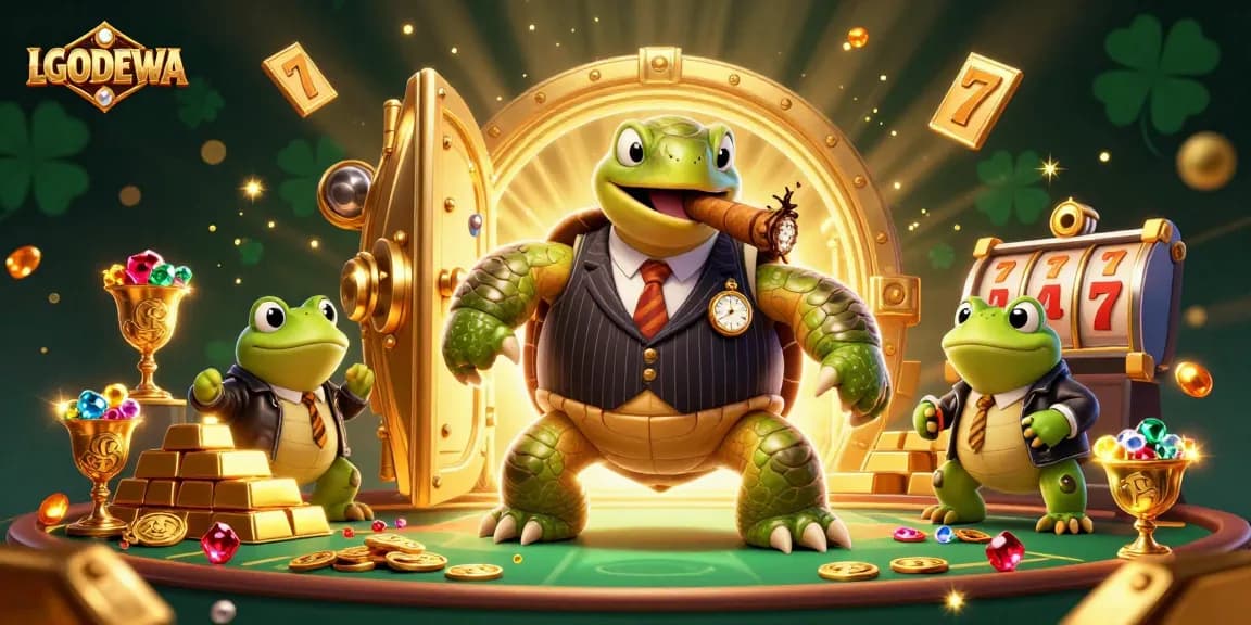 Experience winnings with LGODEWA's rich slots and dynamic game features in a vibrant casino scene.