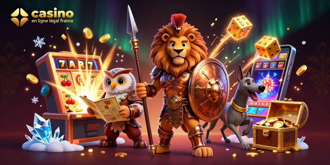 Jouer au casino en ligne légal en France avec des personnages captivants et des éléments de jeu vibrants