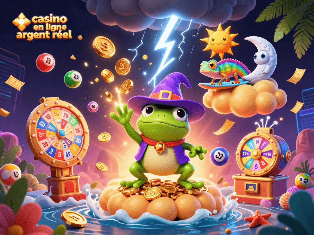 Visitez le casino en ligne argent réel avec des jeux captivants et une pluie de gains en pièces d'or.