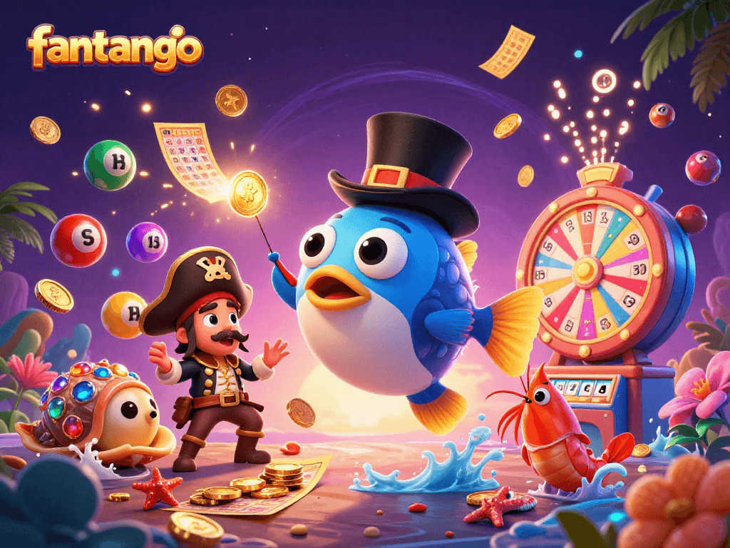 Engage in fantasizing gameplay with the deep-sea anglerfish and vibrant lottery dynamics.