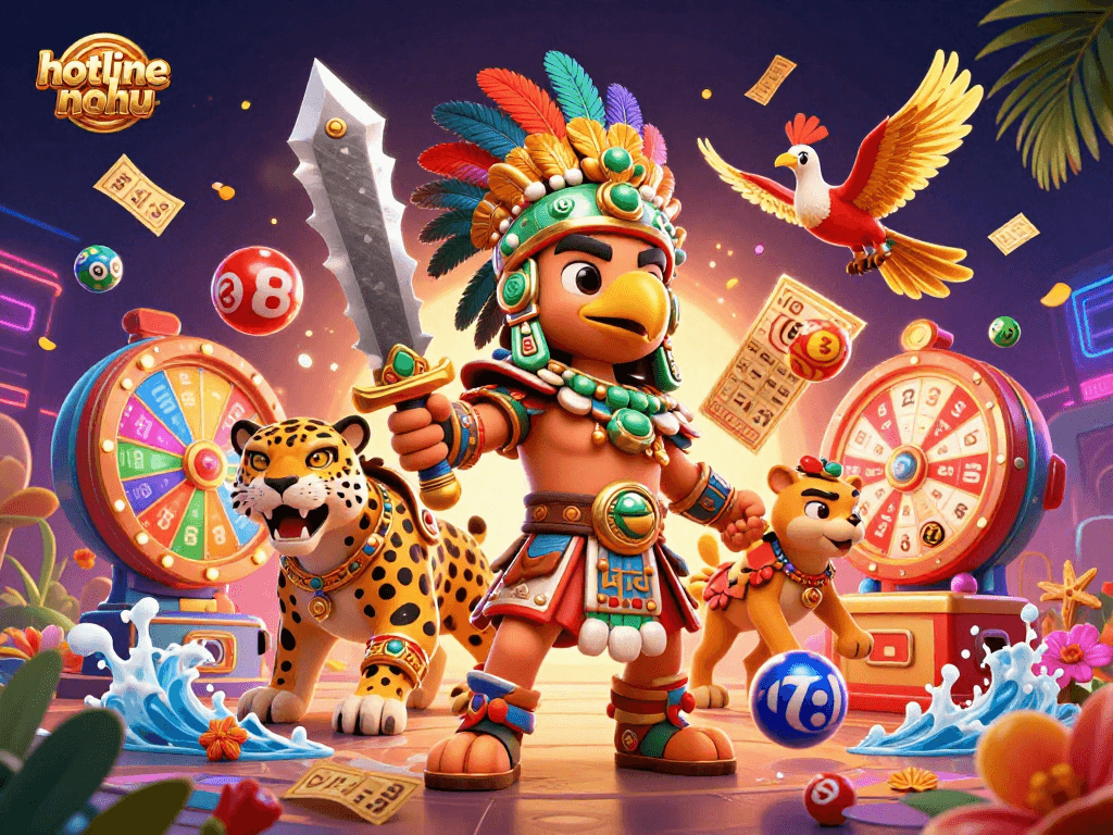 Engage in thrilling gameplay with hotline-nohu as colorful lottery elements immerse players.