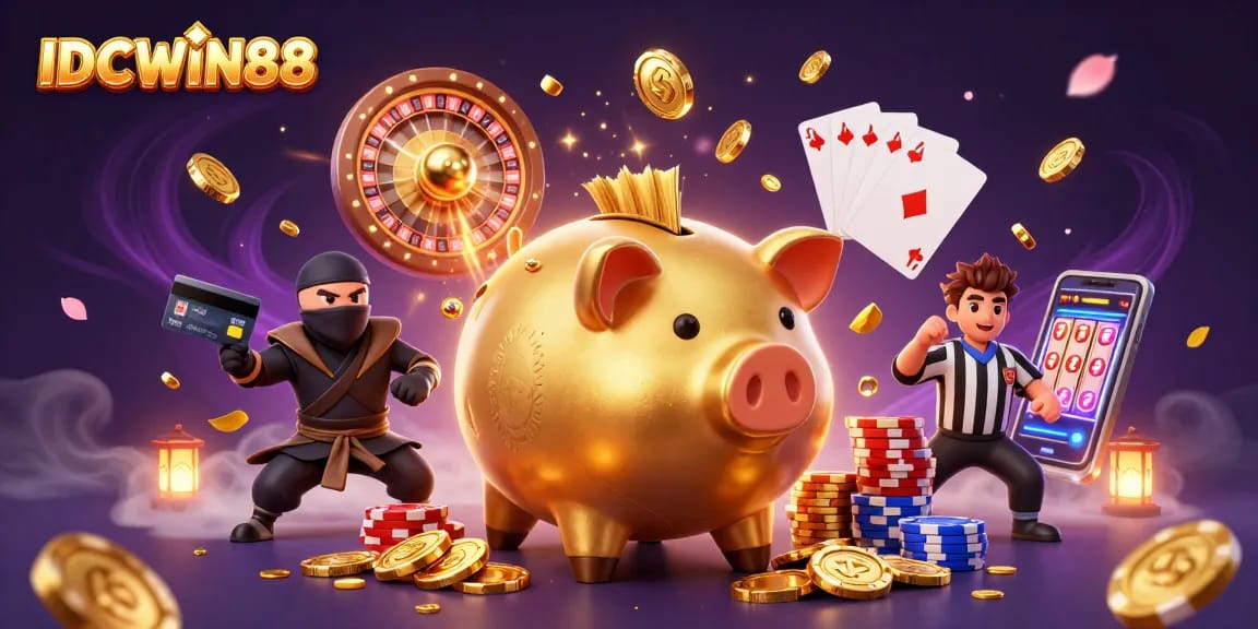 Experience thrilling wins with IDCWIN88’s playful gambling adventures featuring lucky characters and exciting games.