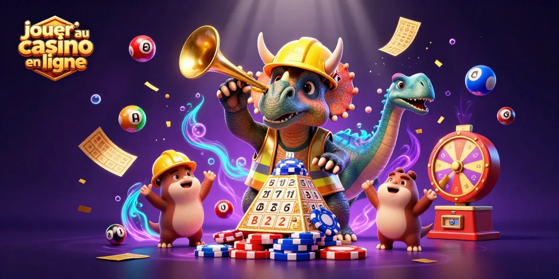 Gagnez en jouant au casino en ligne avec une illustration dynamique pleine de couleurs et d'énergie.