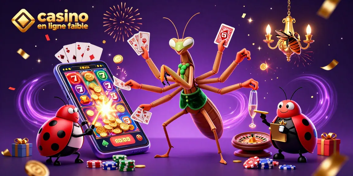 Jouer sur un casino en ligne fiable avec des croupiers animés et des machines à sous colorées dans un environnement festif