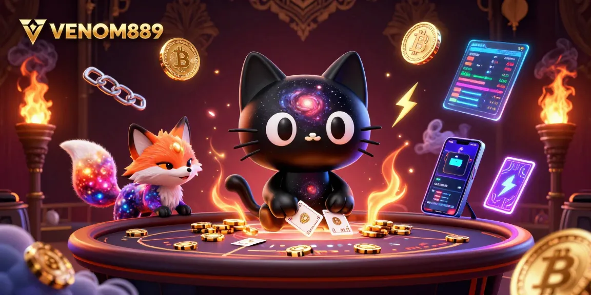 Experience the thrilling action of VENOM889 with dynamic gaming rewards at a cosmic casino.
