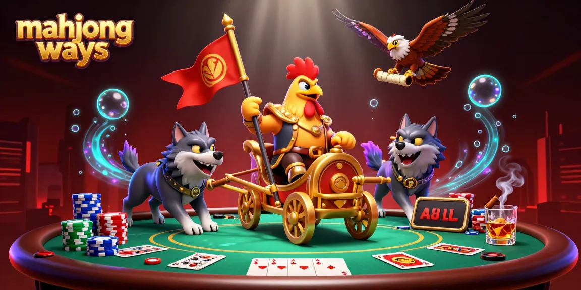 Experience mahjong ways in a vibrant casino scene with strategic gameplay elements.