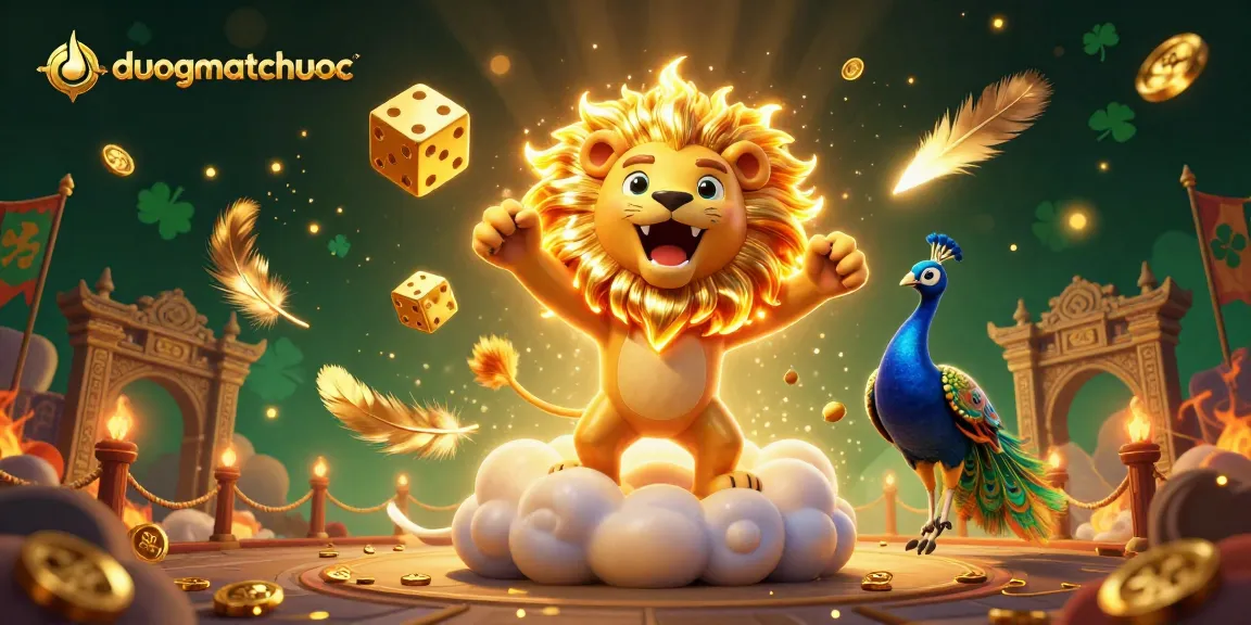 Experience the thrilling duongmatchuoc game with Asian-inspired characters amidst golden elements and vibrant visuals.