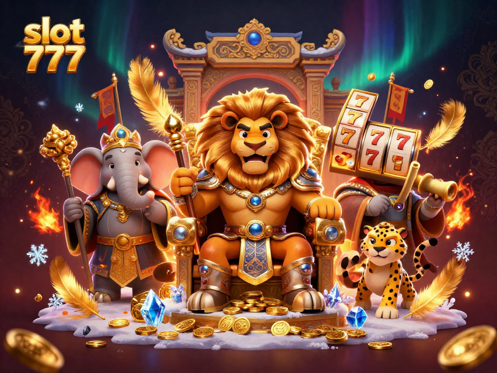 Spin the slot 777 for a thrilling chance at jackpot wins featuring majestic characters.