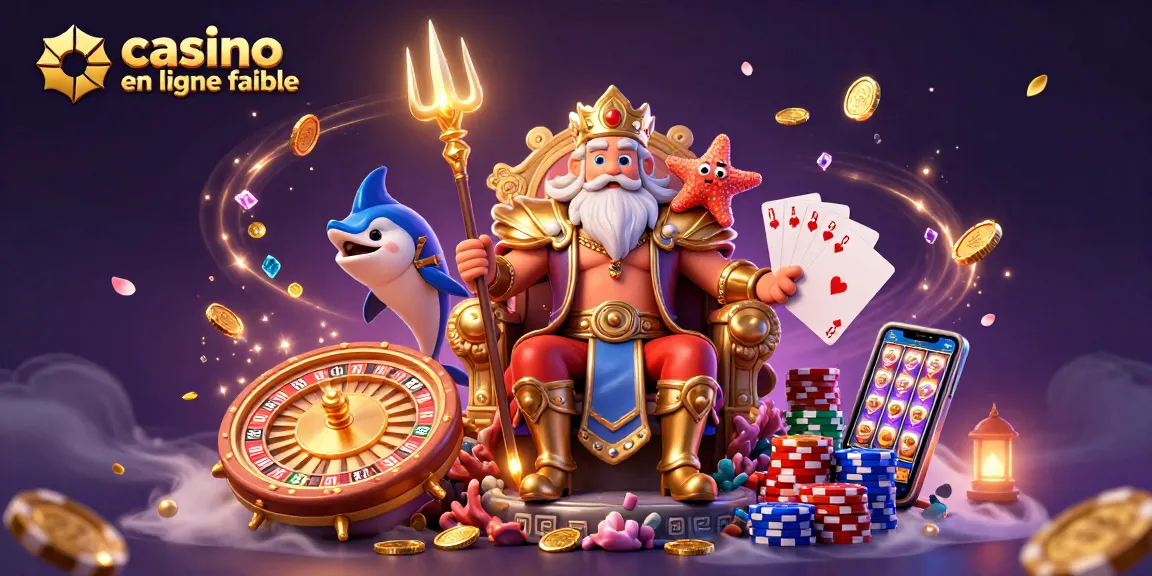 Découvrez le monde des jeux avec le casino en ligne fiable, entouré de pièces d'or et de gains scintillants.