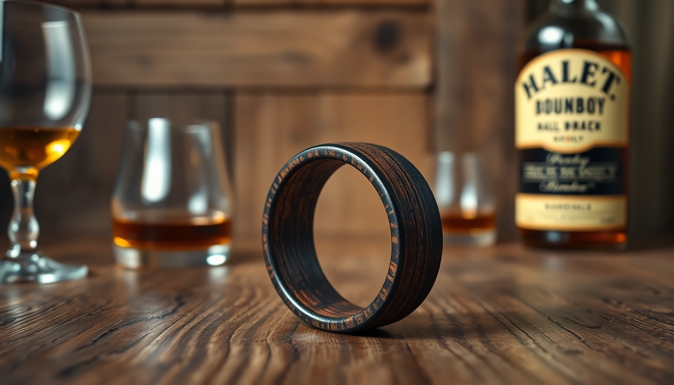 Whiskey Barrel Wedding Bands: Unique, Custom Designs for Life's Journey
