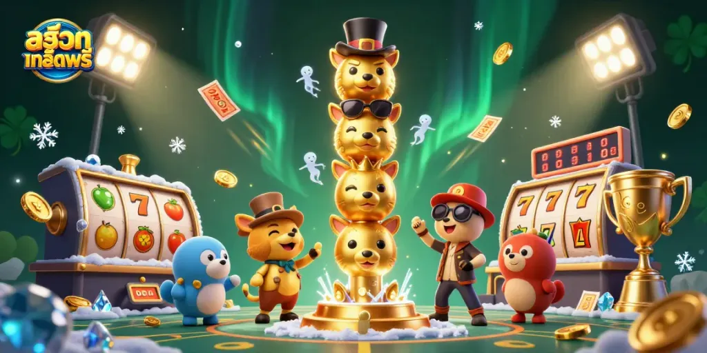 เล่นสล็อตเครดิตฟรีในเกมสล็อตแจ็คพอต พร้อมสุขสำราญจากเหรียญและโบนัสพิเศษ