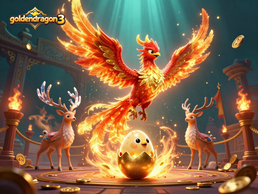 Engage with goldendragon3 as the vibrant phoenix soars amidst golden gaming riches.
