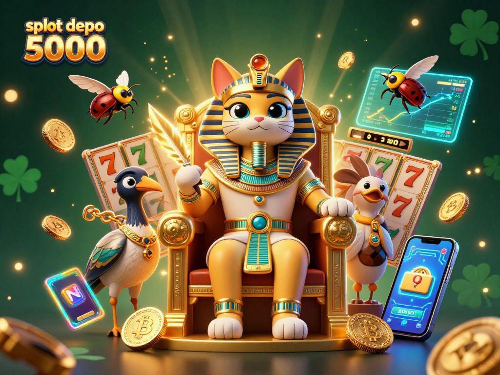 Indulge in the vibrant excitement of slot depo 5000 casino adventures with Pharaoh and treasures!