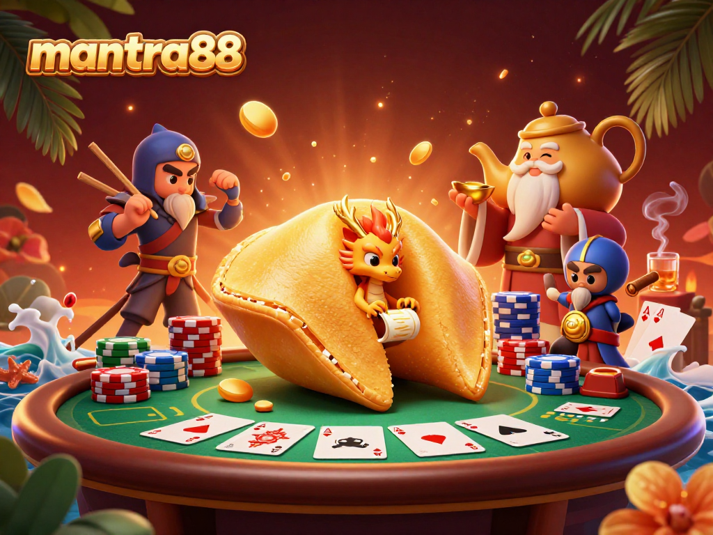 Experience huge wins with mantra88 at this thrilling 3D illustration featuring dynamic casino elements.