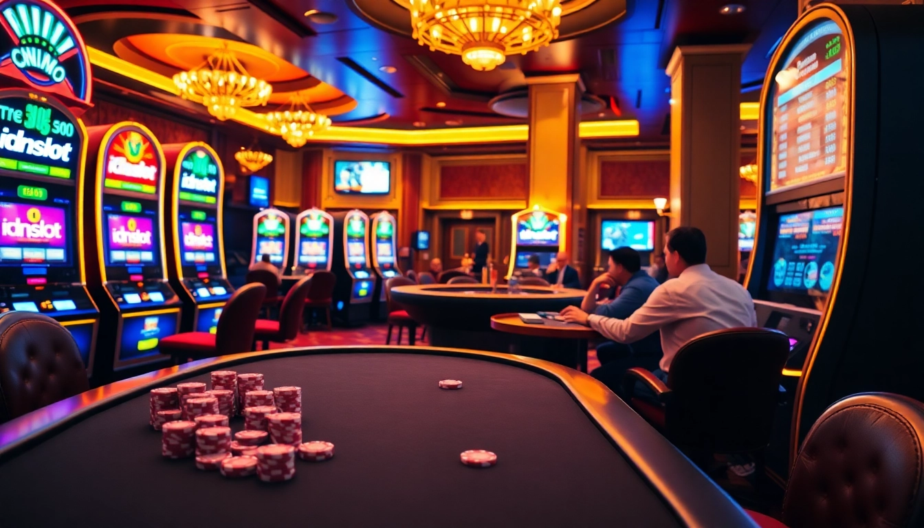 Experience thrilling excitement at idnslot with engaging slot machines and poker games.
