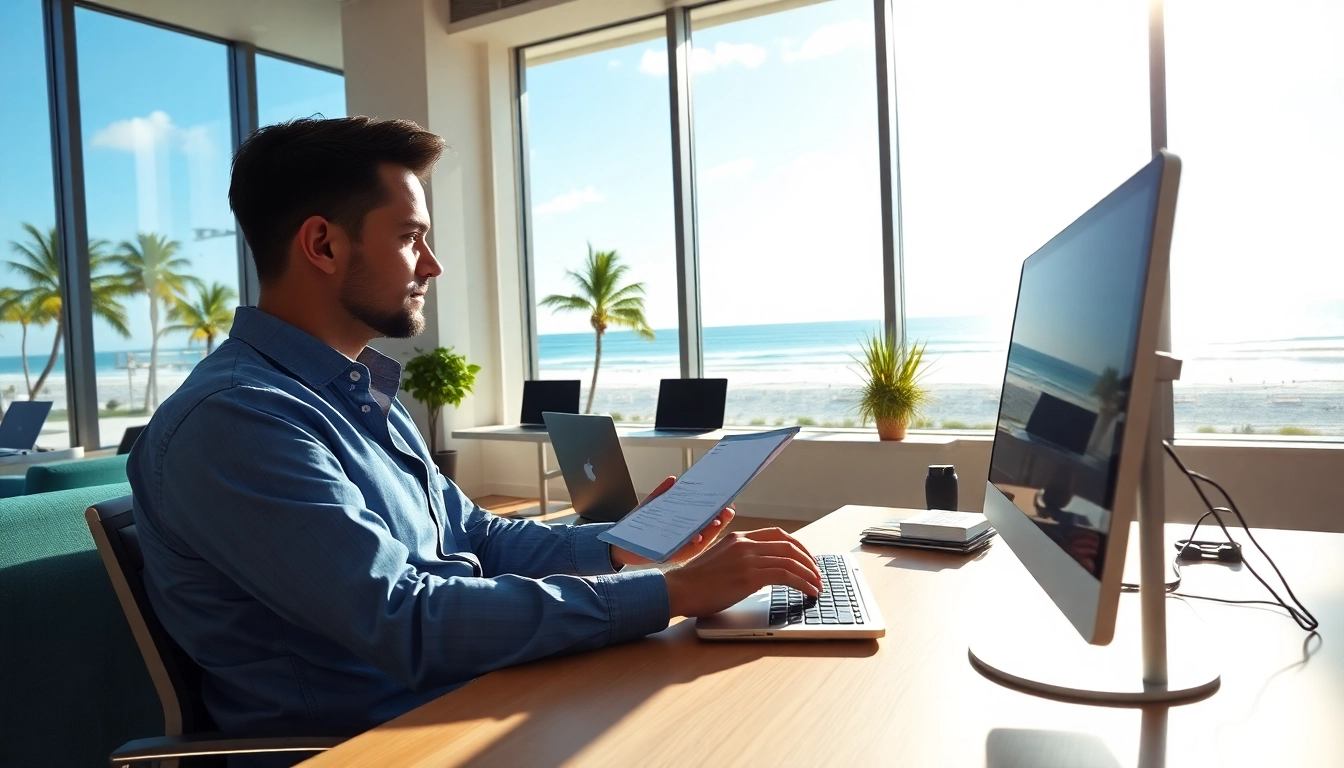 Boost Clearwater FL SEO with a professional digital marketer analyzing effective strategies.