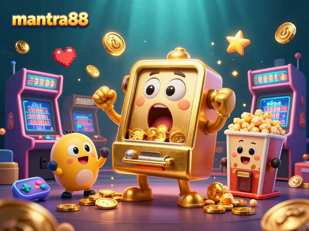 Engage with mantra88's colorful casino world where slot machines celebrate jackpots!