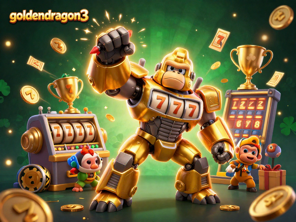 Experience the exciting world of goldendragon3 with gameplay on a dazzling slot machine
