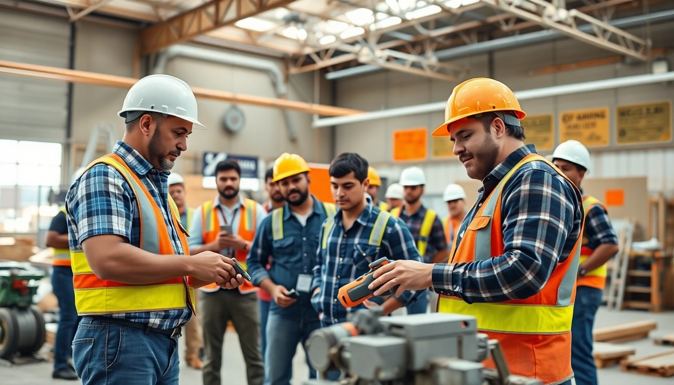 Engage in construction training programs with hands-on techniques in a vibrant learning environment.