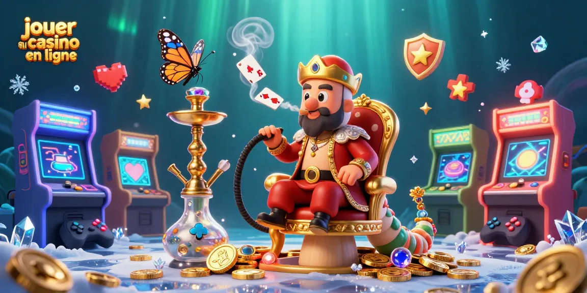 Jouer au casino en ligne avec un mobile diorama rempli d'éléments de jeux et un maître de chicha admirable.