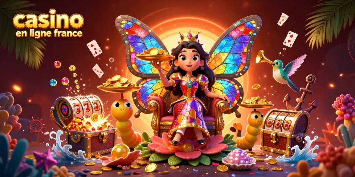 Découvrez la magie des jeux avec le casino en ligne france et une reine magnifique en 3D entourée de trésors.