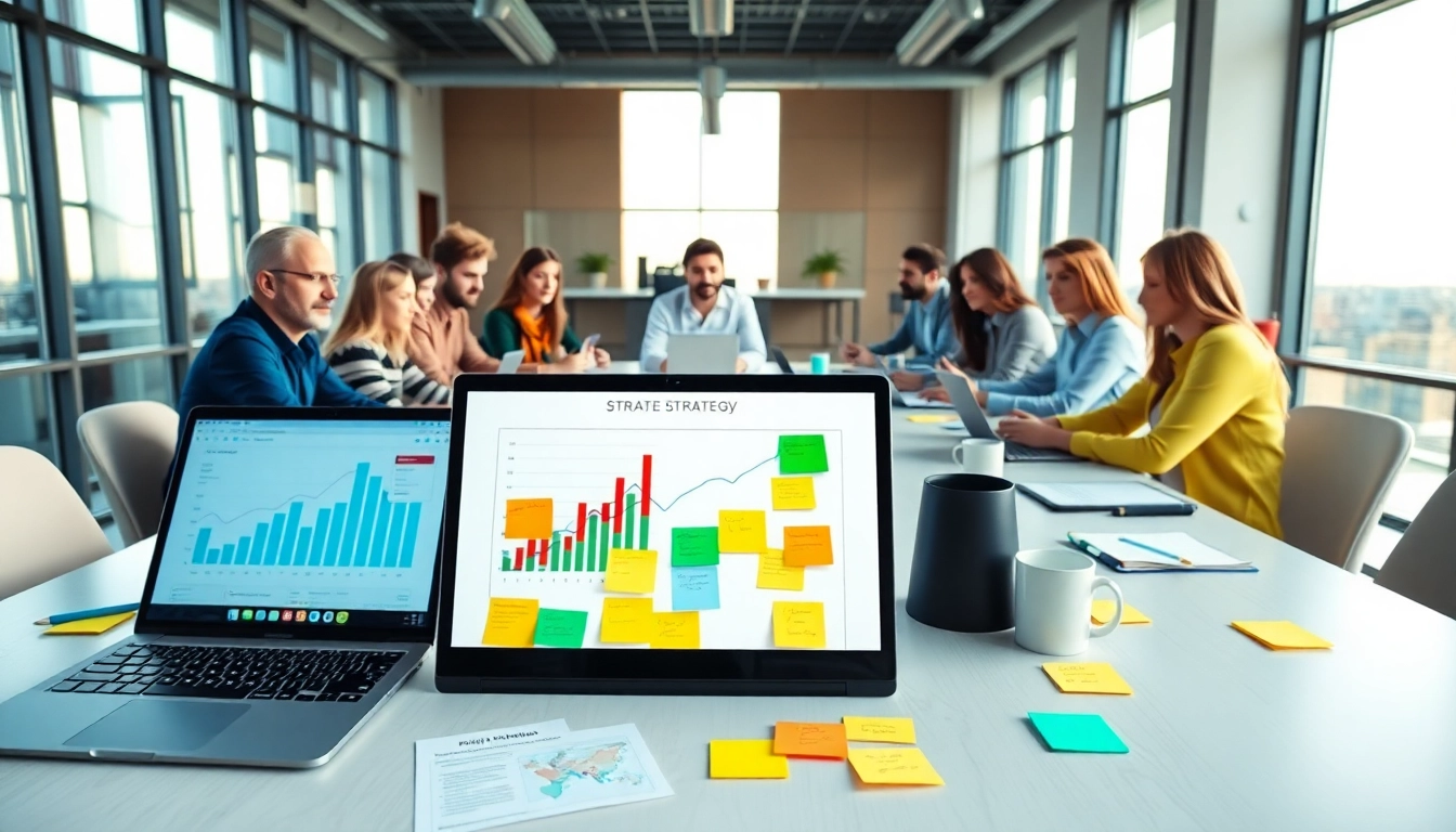 Analyze marketing strategies on https://rr88rd.com/ with a diverse professional team in action.