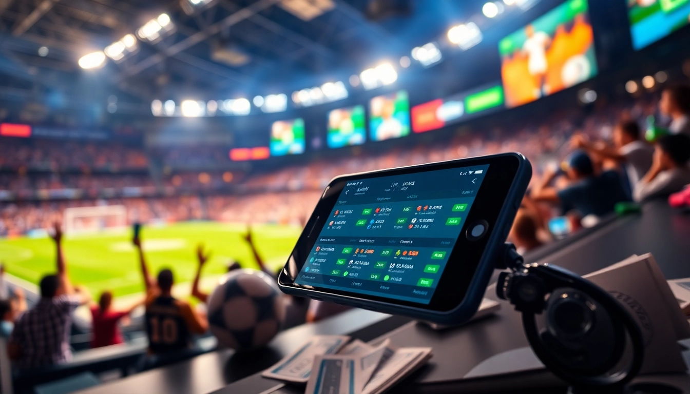 Engaging visual representation of the best sports betting sites in Mexico showcasing betting excitement and enthusiastic fans.