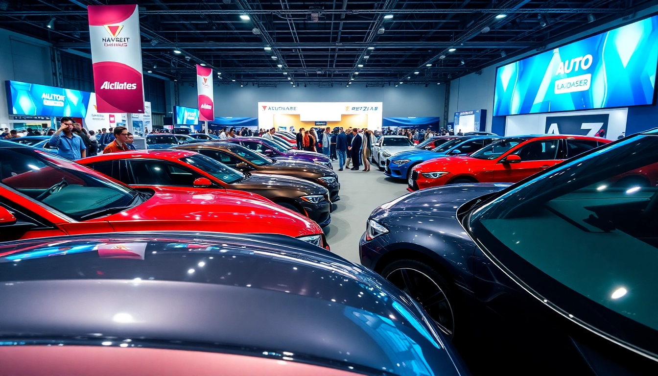 Attendees enjoying the Auto Cars Show showcasing an array of modern vehicles and engaging experiences.