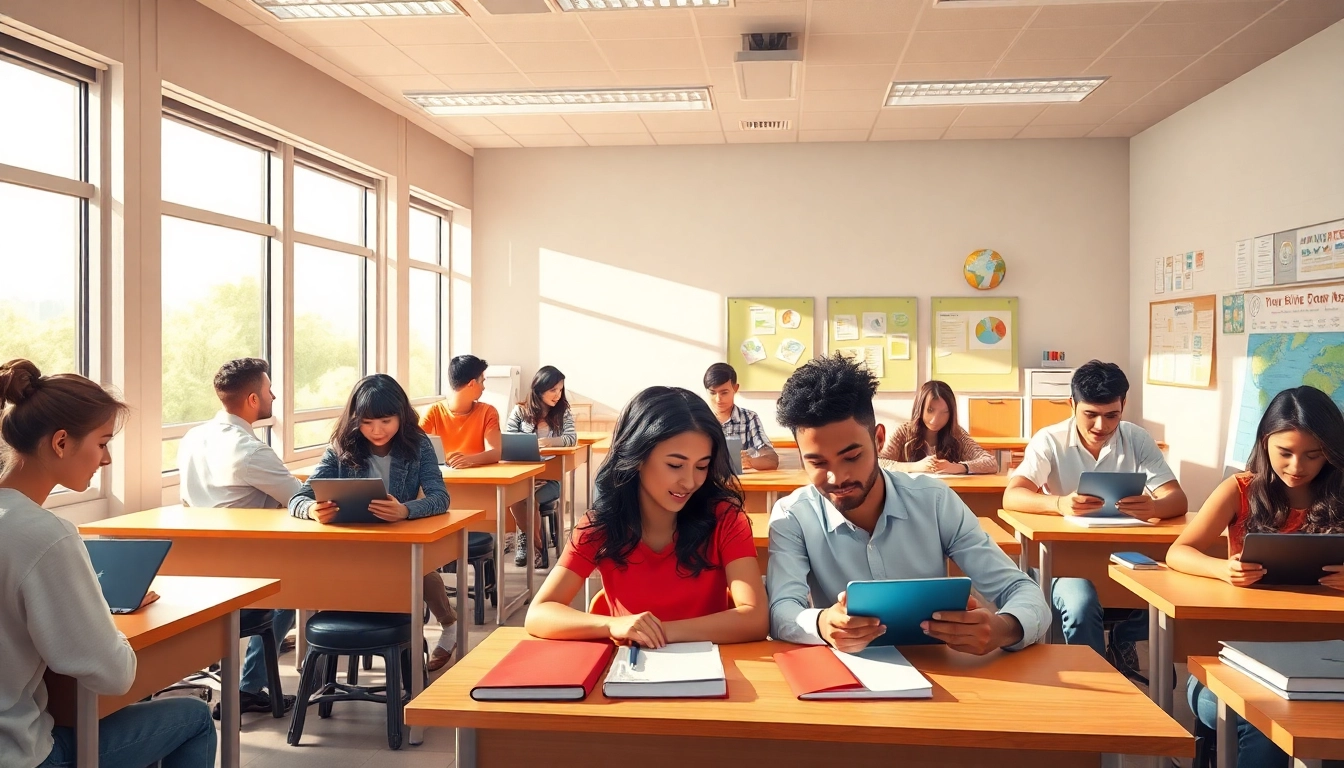 Engage young minds with an inspiring Education scene in a lively classroom.