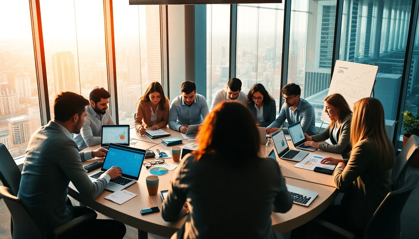 Team collaborating on a marketing strategy emphasizing Good Wolf Marketing principles.