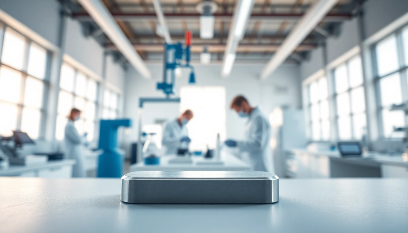 Showcase of a ferrite magnets manufacturer in china highlighting advanced laboratory testing processes for quality assurance.