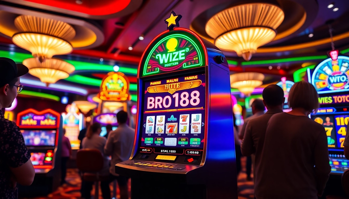 Menggoda pemain dengan bro138 slot di kasino penuh warna dan ramai.
