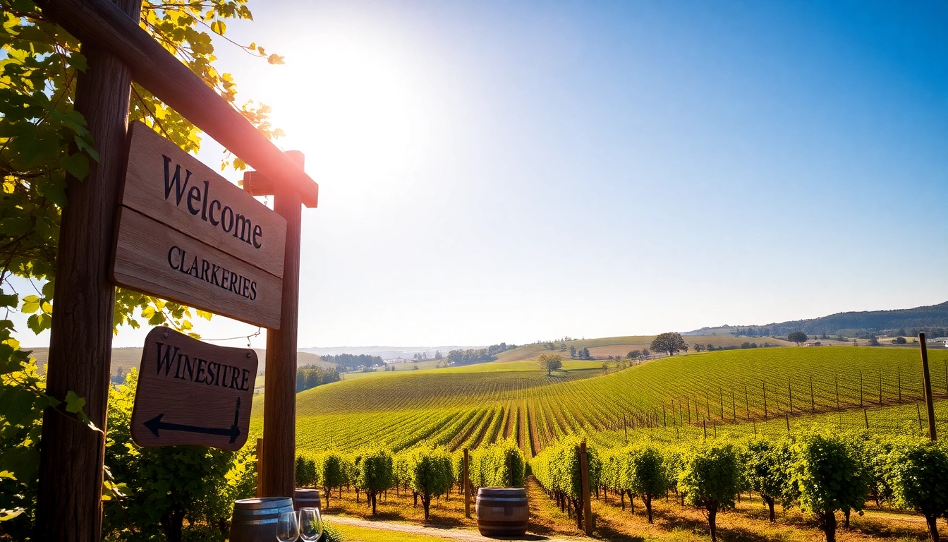 Discover the beauty of wineries in Clarksburg with picturesque vineyards and inviting landscapes.