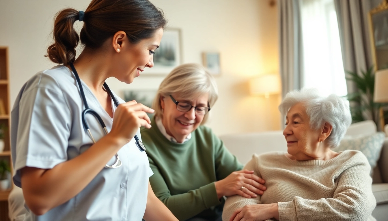 Highlighting compassionate caregivers supporting seniors in austin senior home care setting.