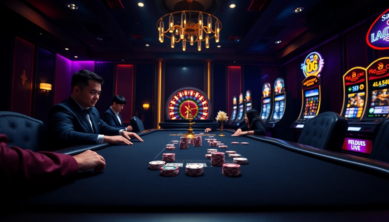 Experience exhilarating gaming at ev882.sa.com with vibrant casino elements like cards and roulette.