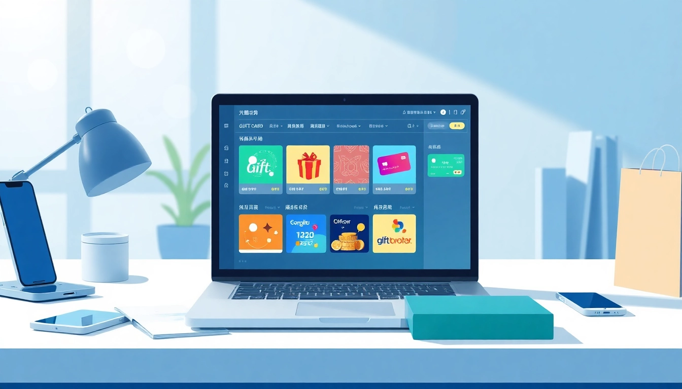 전문 업무 공간의 디지털 결제 플랫폼에서 바우처와 결제 옵션이 함께 표시된 상품권소액결제가.
