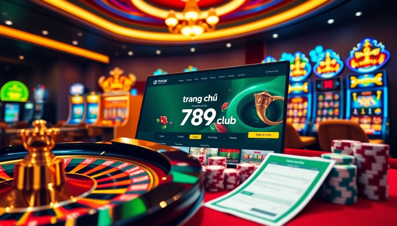 Engage with the vibrant casino world on trang chủ 789club showcasing online gaming excitement.