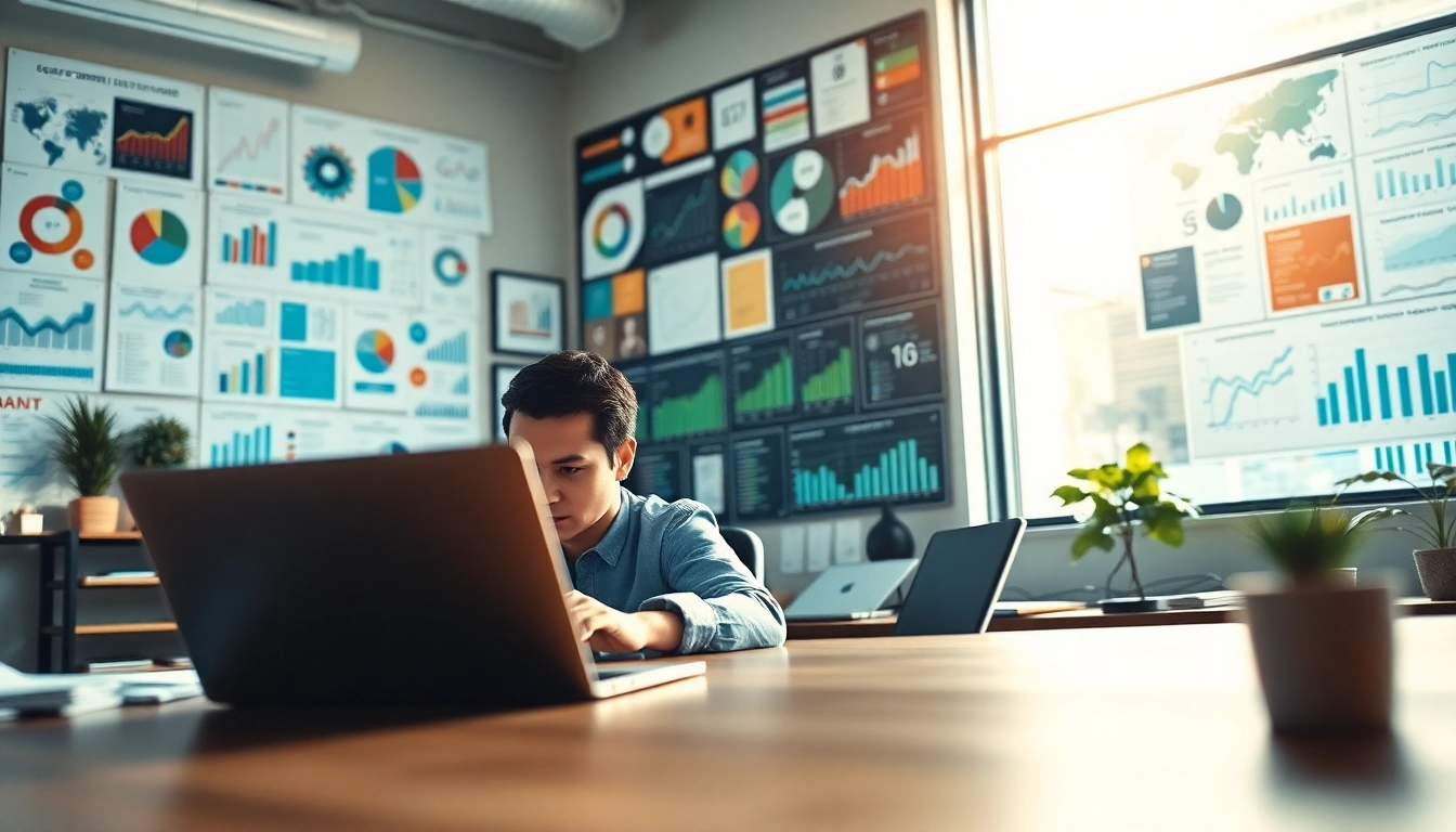 Analyze competitive intelligence faqs with detailed charts in a professional workspace.