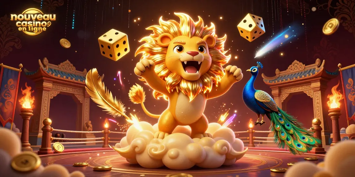 Rejoignez le nouveau casino en ligne et ressentez l'énergie des jeux avec des éléments dynamiques et colorés.