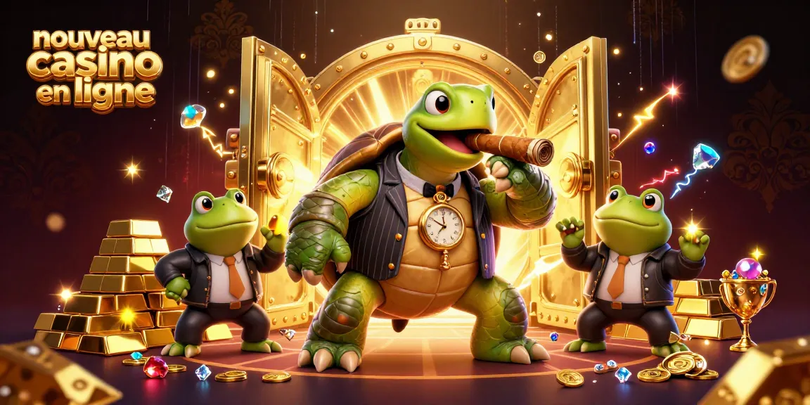 Visitez le nouveau casino en ligne avec une illustration de personnages de casino en 3D captivants