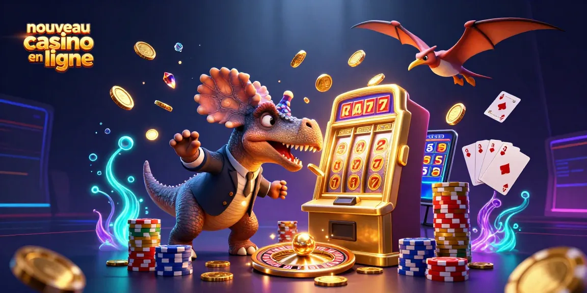 Des personnages de jeux avec un pachycephalosaurus dans un nouveau casino en ligne, jackpot en train d'exploser.